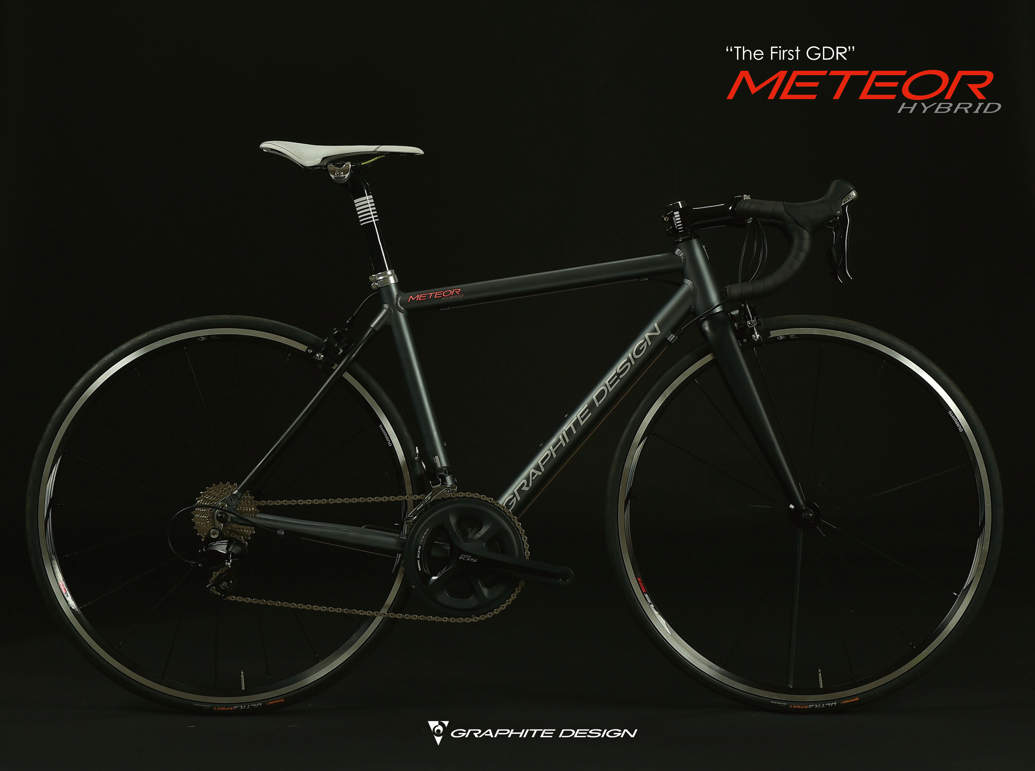 グラファイトデザイン メトロハイブリッド ロードバイク フレーム - 自転車